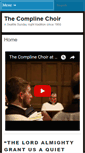 Mobile Screenshot of complinechoir.org